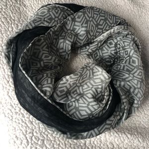 Mix media infinity scarf